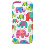 O elefante colorido caçoa o caso do iphone 5 do te iPhone 5 capas