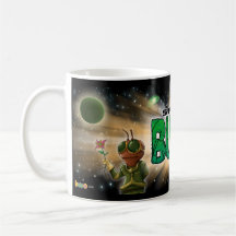 O espaço desinseta a caneca alfa