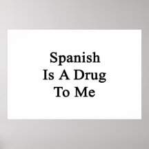 O espanhol é-me uma droga poster