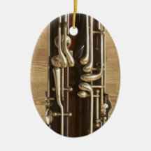 O fagote fecha o pendente do ornamento