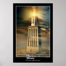 O farol de Alexandry Pôsteres