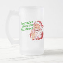 O Fruitcake faz o papai noel Fart Canecas