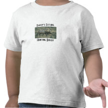 O futuro do pai, caçando o amigo camiseta