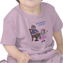 O Grandad ama-me Tshirts