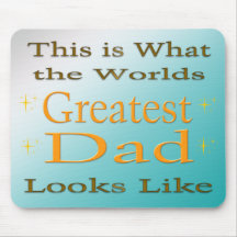 O grande pai - dia dos pais Mousepad