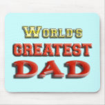 O grande pai do mundo mousepads