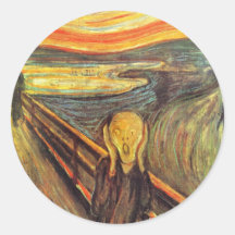 O gritar - Edvard Munch Adesivos