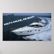 O Gulch ou o busto de Galt! Posters