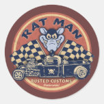 O homem do rato oxidou costumes adesivo