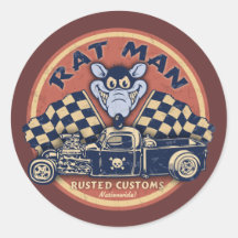 O homem do rato oxidou costumes adesivo