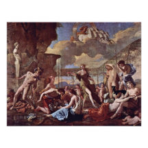 O império da flora por Poussin Nicolas Convites Personalizado