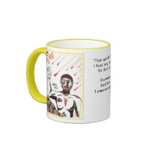 O inferno de Dante, caneca do Canto XV