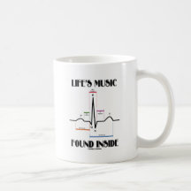 O interior encontrado música da vida (pulsação do  caneca