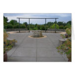 O jardim de Oregon Cartão