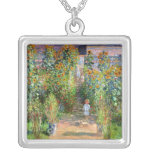 O jardim do artista em Vetheuil, Claude Monet colares