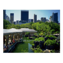 O jardim zoológico no Central Park, New York, EUA Cartoes Postais