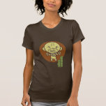 O macaco budista permanece calmo t-shirt