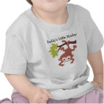 O macaco pequeno do pai tshirt
