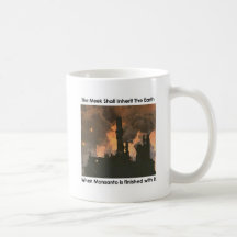 O manso herdará a caneca da terra