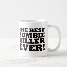 O melhor assassino do zombi nunca canecas