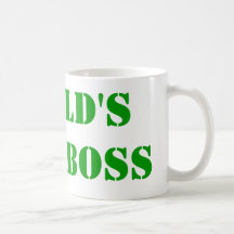 O MELHOR CHEFE DO MUNDO CANECA