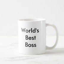 O melhor chefe do mundo caneca
