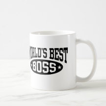 O melhor chefe do mundo caneca