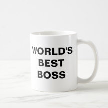 O MELHOR CHEFE DO MUNDO CANECAS