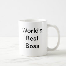 O melhor chefe do mundo canecas