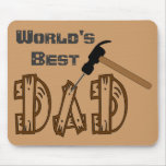 O melhor pai do mundo em sua língua Mousepad
