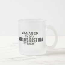 O melhor pai do mundo - gerente caneca