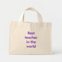 O melhor professor no mundo bolsas
