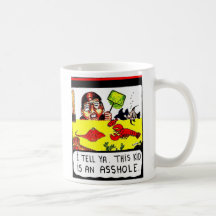 O MIÚDO É UM ASSHOLE CANECAS