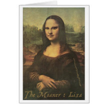 O Moaner: Lisa - Notecard Cartao