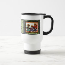 O Musical Monkeys a caneca de viagem