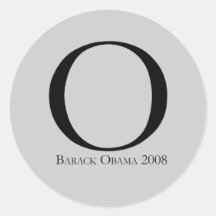 O: Obama para o presidente T-shirt Adesivo