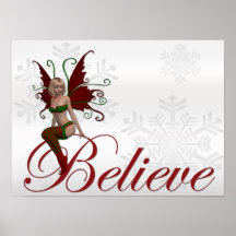 O país das fadas do Natal acredita o impressão da 