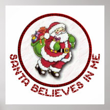O papai noel acredita em mim o poster