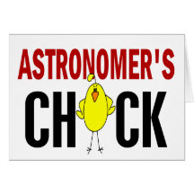O pintinho do astrónomo cartao