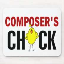 O pintinho do compositor mouse pads