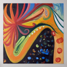 o poster abstrato dos marissa