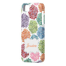 O primavera brilhante floresce a identificação con capa iPhone 5 Case-Mate