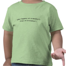 O que acontece na avó tshirts