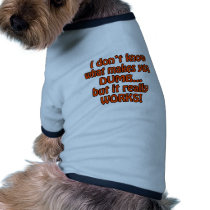 O que o faz mudo roupas para animais de estimação