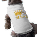 O rei Animal de estimação Roupa Roupa Para Caes