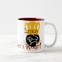 O rugido do pai feliz! - Personalize Caneca