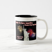 O SB 1070 da arizona do apoio - una para salvar Am Caneca