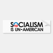O socialismo é não americano adesivo