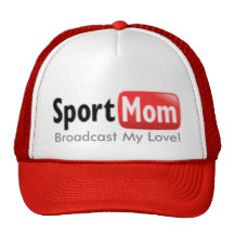 o sportmom, transmitiu meu amor! bonés