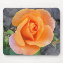 O tapete do rato com laranja aumentou mouse pad
